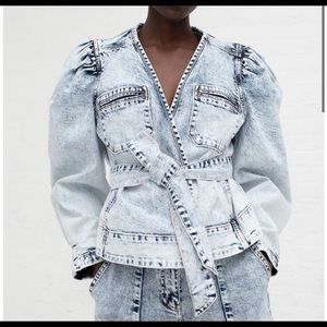 • NWT Ulla Johnson Jamie Denim Jacket •